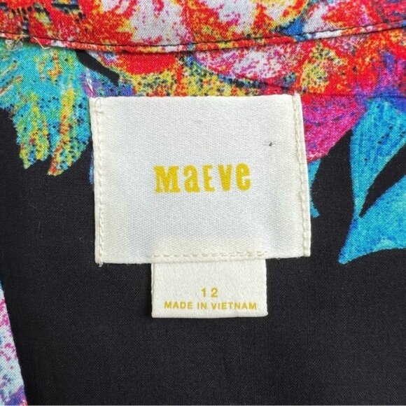 Maeve Woodland Walk Buttondown Blouse - M/L - Picture 5 of 8